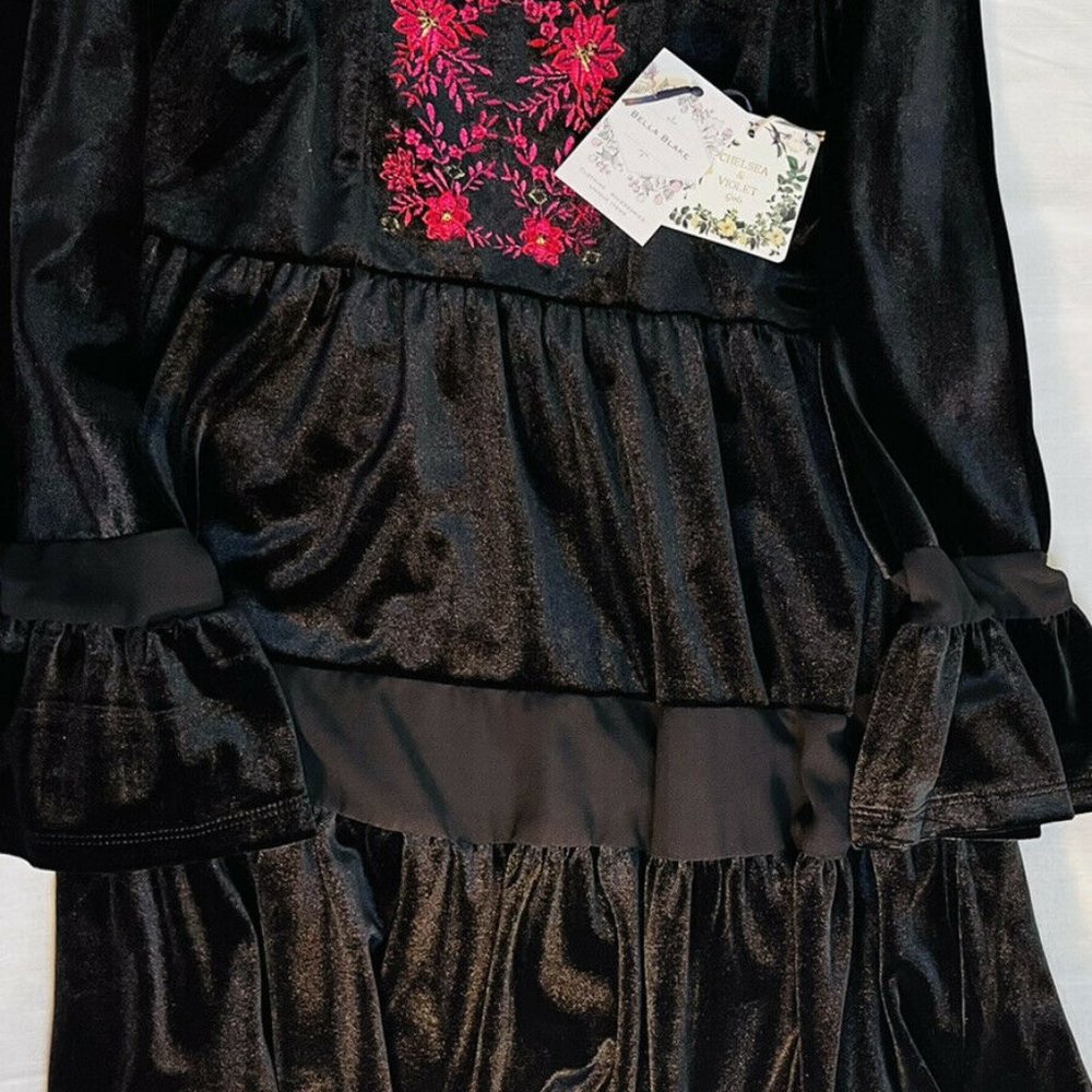 Chelsea & Violet Girls dress, size: XL, girls, black Holiday Party NWT